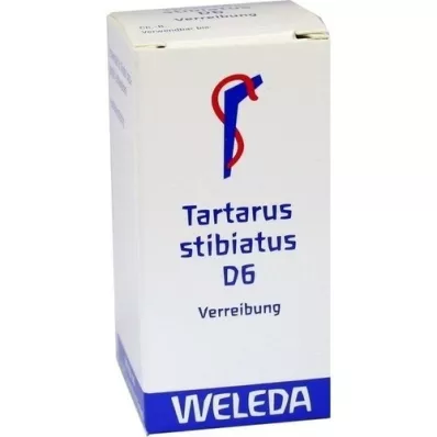 TARTARUS STIBIATUS D 6 Triturazione, 20 g TARTARUS STIBIATUS D 6 Triturazione, 20 g