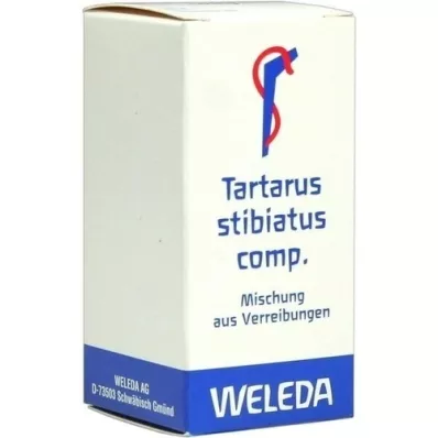 TARTARUS STIBIATUS COMP.Triturazione, 20 g TARTARUS STIBIATUS COMP.Triturazione, 20 g