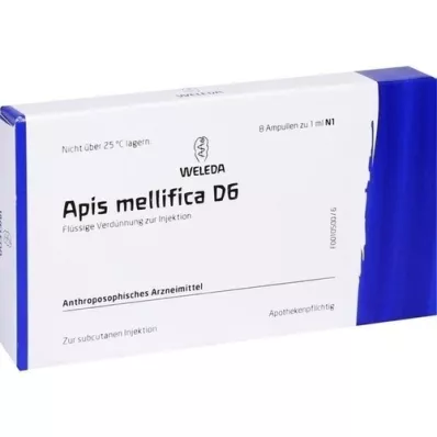 APIS MELLIFICA D 6 fiale, 8 pz