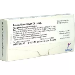 ARNICA/LEVISTICUM D6comp. fiale, 8X1 ml
