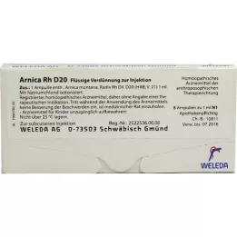 ARNICA RH D 20 fiale, 8X1 ml