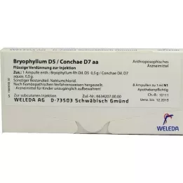 BRYOPHYLLUM D 5/Conchae D 7 fiale, 8X1 ml