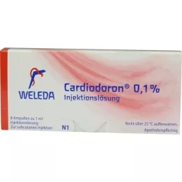 CARDIODORON Soluzione iniettabile allo 0,1%, 8X1 ml