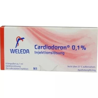 CARDIODORON Soluzione iniettabile allo 0,1%, 8X1 ml CARDIODORON Soluzione iniettabile allo 0,1%, 8X1 ml