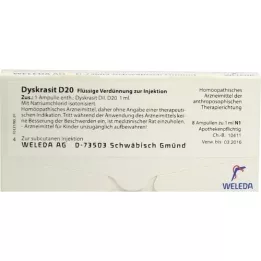 DYSKRASIT D 20 fiale, 8X1 ml