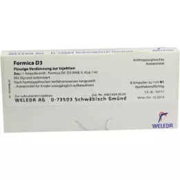 FORMICA D 3 fiale, 8X1 ml