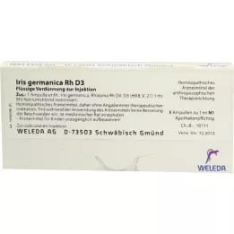 IRIS GERMANICA Rh D 3 fiale, 8X1 ml