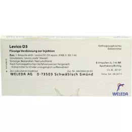 LEVICO D 3 fiale, 8X1 ml