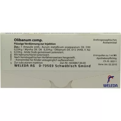 OLIBANUM COMP.Fiale, 8X1 ml