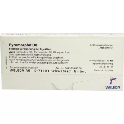 PYROMORPHIT D 8 fiale, 8X1 ml