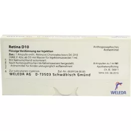 RETINA ET Chorioidea D 10 fiale, 8X1 ml