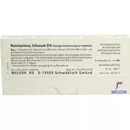 ROSMARINUS D 4 fiale, 8X1 ml