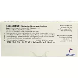 SKORODIT D 8 fiale, 8X1 ml