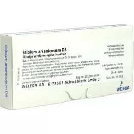 STIBIUM ARSENICOSUM D 8 fiale, 8X1 ml