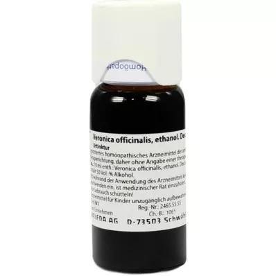 VERONICA OFFICINALIS Tintura madre D 1, 50 ml VERONICA OFFICINALIS Tintura madre D 1, 50 ml