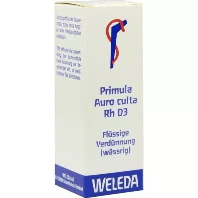 PRIMULA AURO culta RH D 3 diluizione, 20 ml PRIMULA AURO culta RH D 3 diluizione, 20 ml