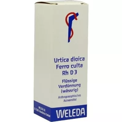 URTICA DIOICA FERRO culta Rh D3 Diluizione, 20 ml URTICA DIOICA FERRO culta Rh D3 Diluizione, 20 ml