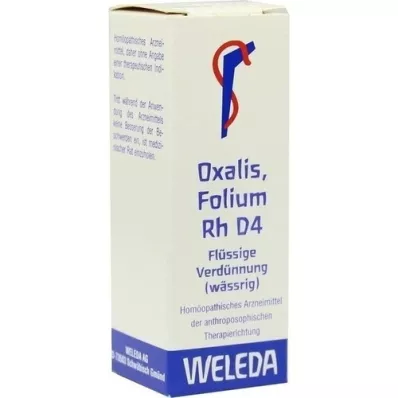 OXALIS FOLIUM Diluizione Rh D 4, 20 ml