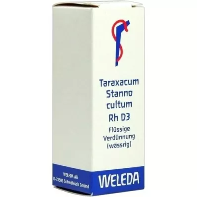 TARAXACUM STANNO cultum RH D 3 diluizione, 20 ml TARAXACUM STANNO cultum RH D 3 diluizione, 20 ml