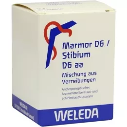 MARMOR D 6/Stibium D 6 aa Triturazione, 50 g