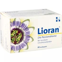 LIORAN capsule rigide di passiflora, 80 pezzi
