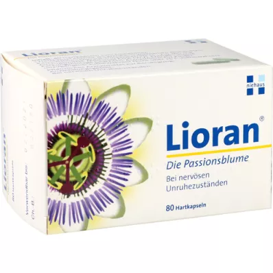 LIORAN capsule rigide di passiflora, 80 pezzi LIORAN capsule rigide di passiflora, 80 pezzi