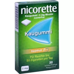 NICORETTE Gomma da masticare alla frutta fresca da 2 mg, 30 pz