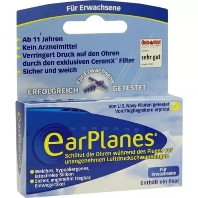EARPLANES Adulto/Adulti, 2 pz