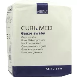 MULLKOMPRESSEN 7,5x7,5 cm non sterile 8 veli, 100 pz