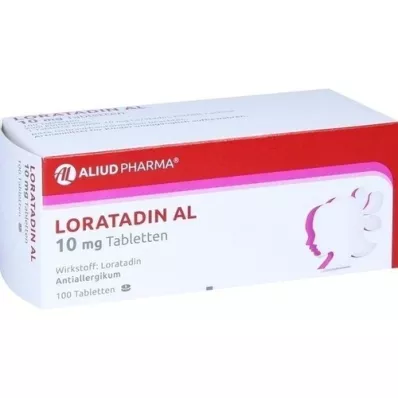 LORATADIN AL compresse da 10 mg, 100 pz LORATADIN AL compresse da 10 mg, 100 pz