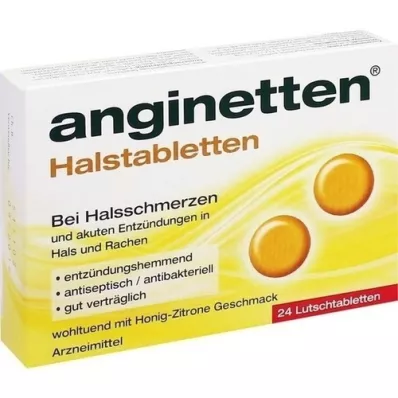 ANGINETTEN Pastiglie per la gola, 24 pz ANGINETTEN Pastiglie per la gola, 24 pz