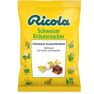 RICOLA con sacchetto di caramelle alle erbe, 75 g