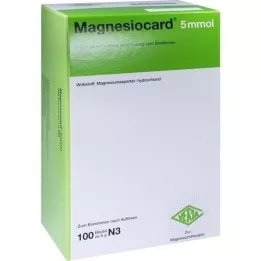 MAGNESIOCARD 5 mmol Plv.z.Her.e.Lsg.z.Intake, 100 pz