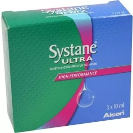 SYSTANE ULTRA Gocce lubrificanti per gli occhi, 3X10 ml