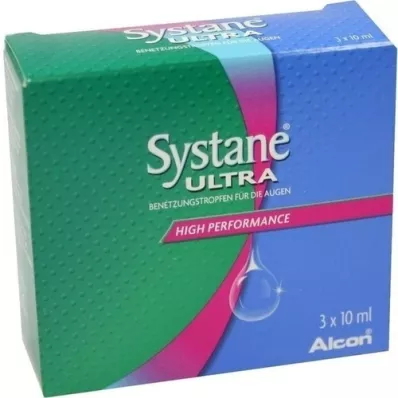 SYSTANE ULTRA Gocce lubrificanti per gli occhi, 3X10 ml SYSTANE ULTRA Gocce lubrificanti per gli occhi, 3X10 ml