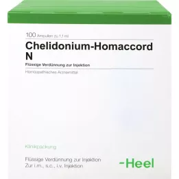 CHELIDONIUM-HOMACCORD N fiale, 100 pz