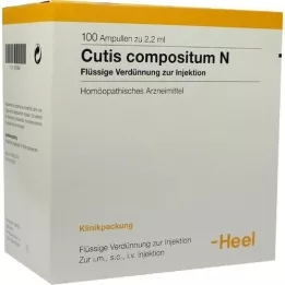 CUTIS compositum N fiale, 100 pz