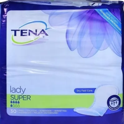 TENA LADY super solette, 30 pezzi TENA LADY super solette, 30 pezzi