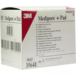 MEDIPORE Medicazione sterile per ferite Plus Pad 3564E, 50 pz
