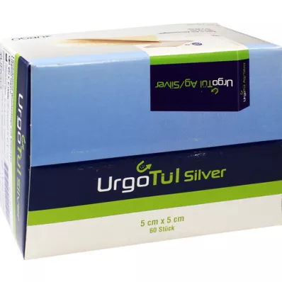 URGOTÜL Garza per ferite argento 5x5 cm, 60 pz URGOTÜL Garza per ferite argento 5x5 cm, 60 pz