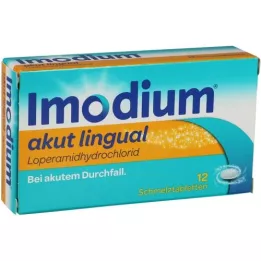 IMODIUM compresse orodispersibili linguali acute, 12 pz