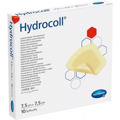 HYDROCOLL Medicazione per ferite 7,5x7,5 cm, 10 pz HYDROCOLL Medicazione per ferite 7,5x7,5 cm, 10 pz