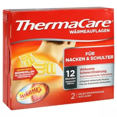 THERMACARE Imbottiture per collo/spalle per alleviare il dolore, 2 pezzi