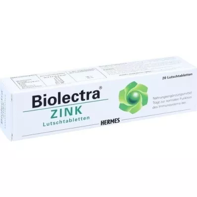 BIOLECTRA Pastiglie di zinco, 20 pz