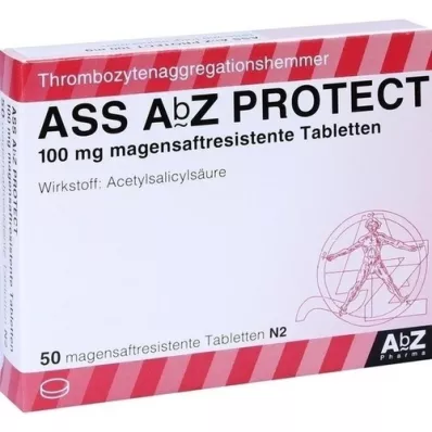 ASS AbZ PROTECT Compressa gastroresistente da 100 mg, 50 pz ASS AbZ PROTECT Compressa gastroresistente da 100 mg, 50 pz