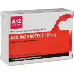 ASS AbZ PROTECT Compressa gastroresistente da 100 mg, 100 pz