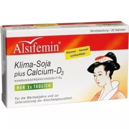 ALSIFEMIN Klima-Soja plus Calcium D3 compresse, 30 pz