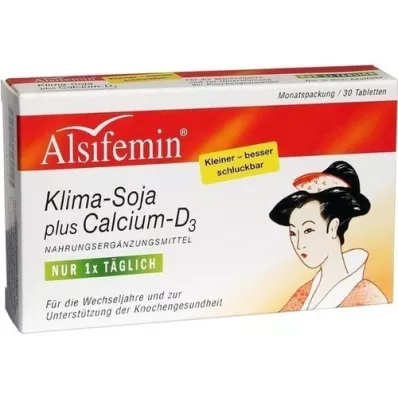 ALSIFEMIN Klima-Soja plus Calcium D3 compresse, 30 pz