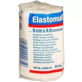 ELASTOMULL Staffa di fissaggio elastica 6 cmx4 m 2095, 1 pezzo