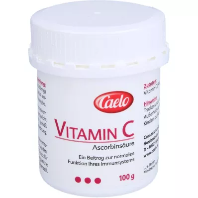 VITAMIN C ASCORBINSÄURE Caelo HV-Confezione da 100 g